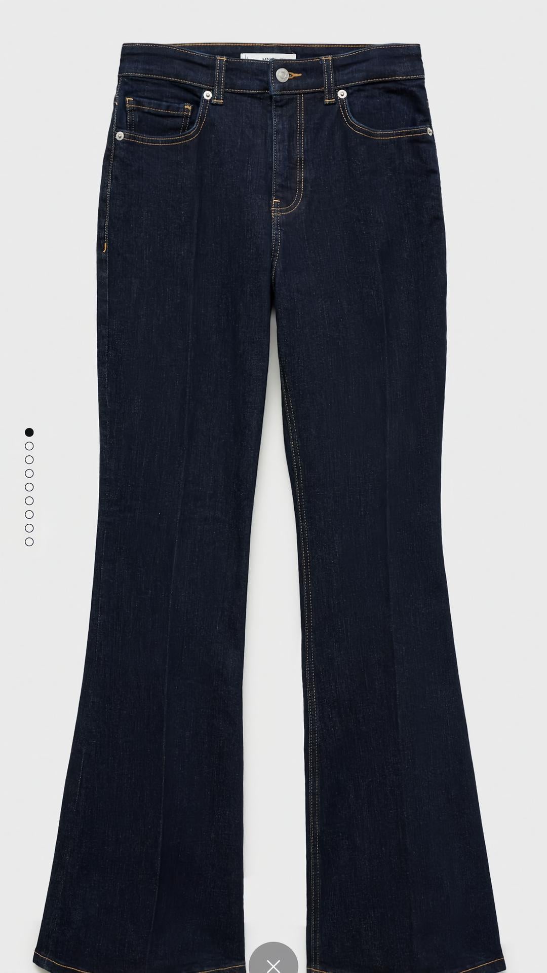 Viral Low Waist Flair Jeans